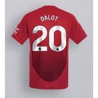 Manchester United Diogo Dalot #20 Domaci Dres 2024-25 Kratak Rukav